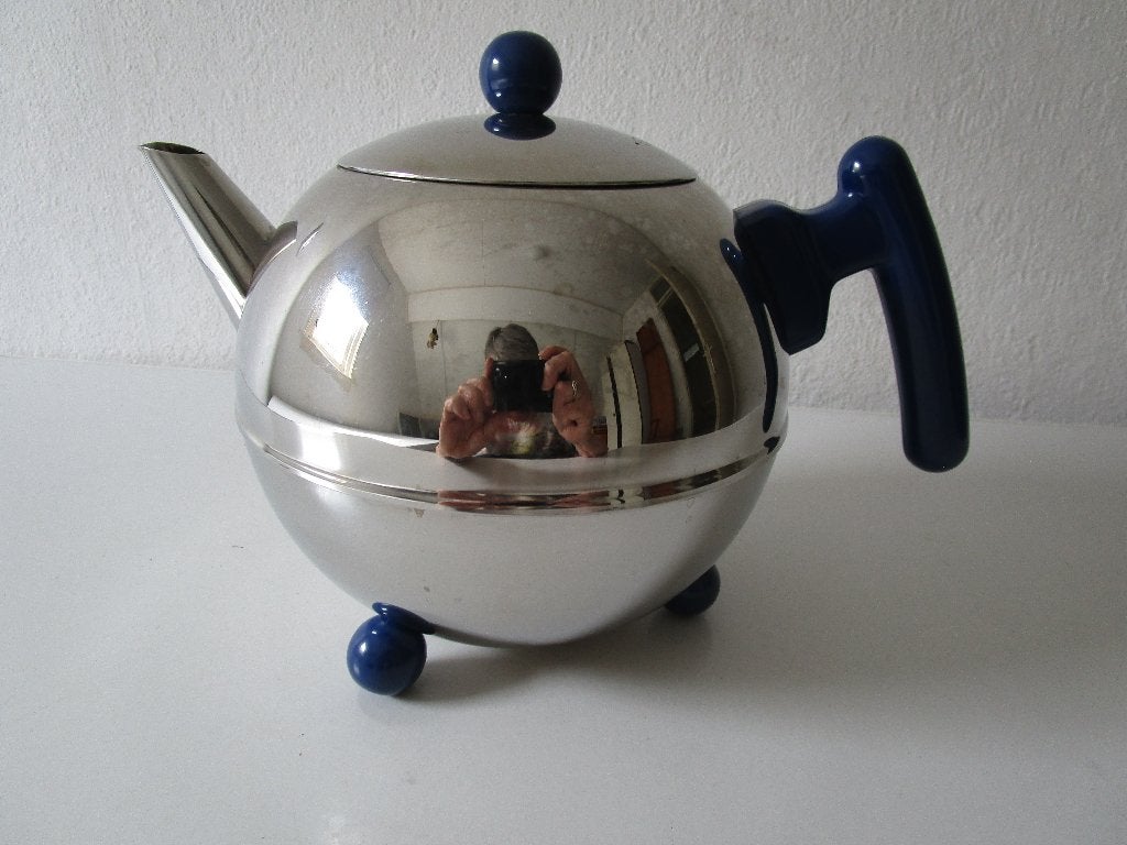 Bredemeijer Duet theepot (Douwe Egberts), 1,2 liter, Overige typen, Ophalen of Verzenden, Gebruikt