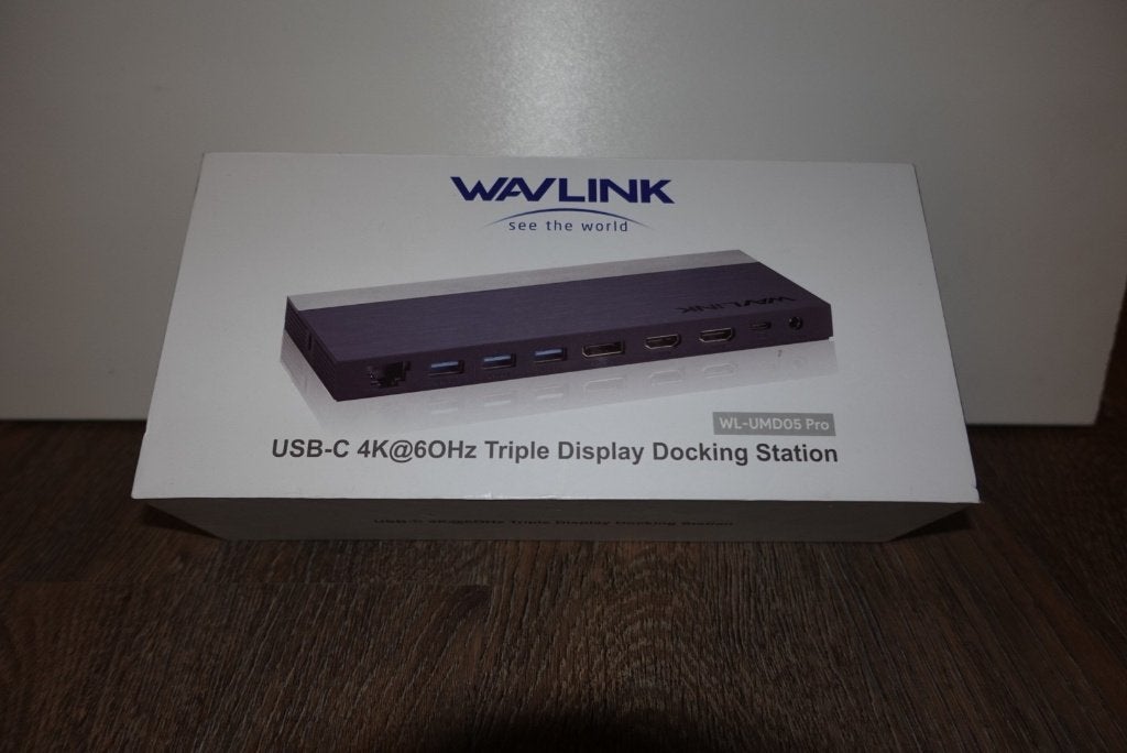 Wavlink USB‑C 4K@60Hz Triple Display Docking Station, Computers en Software, WAVLINK, Ophalen of Verzenden, Zo goed als nieuw