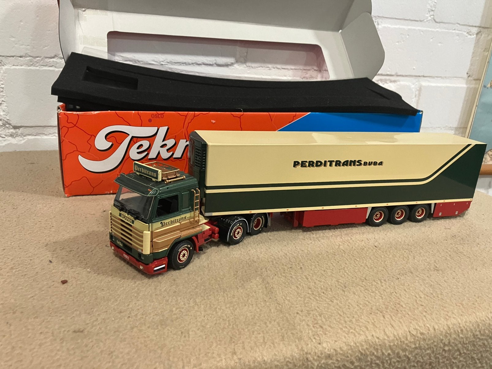 Tekno Scania Perditrans, Verzenden, Zo goed als nieuw, Bus of Vrachtwagen, Tekno