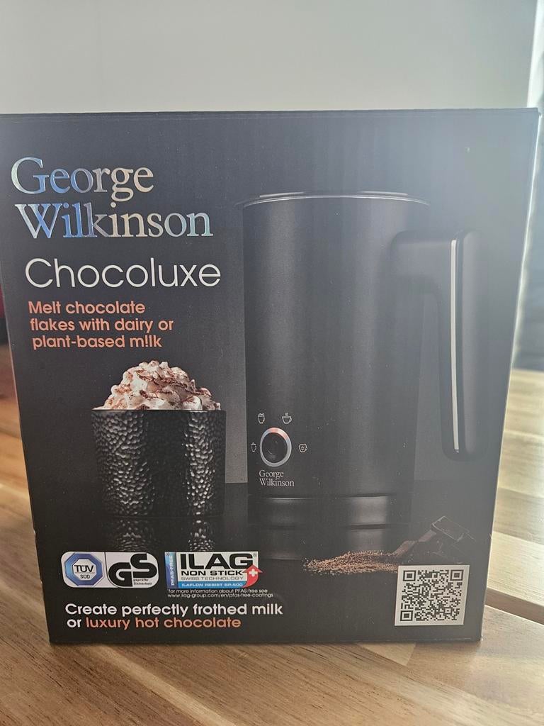 NIEUW George Wilkinson Chocoluxe melkopschuimer, Ophalen of Verzenden, Nieuw, Elektrische melkopschuimer
