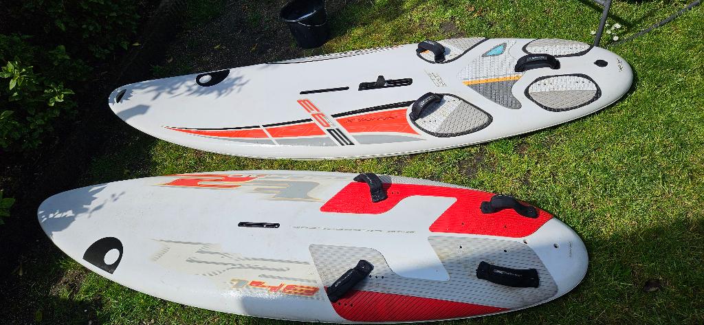 Windsurfing complete set, Watersport en Boten, Ophalen, 250 tot 300 cm, Gebruikt, Met mast