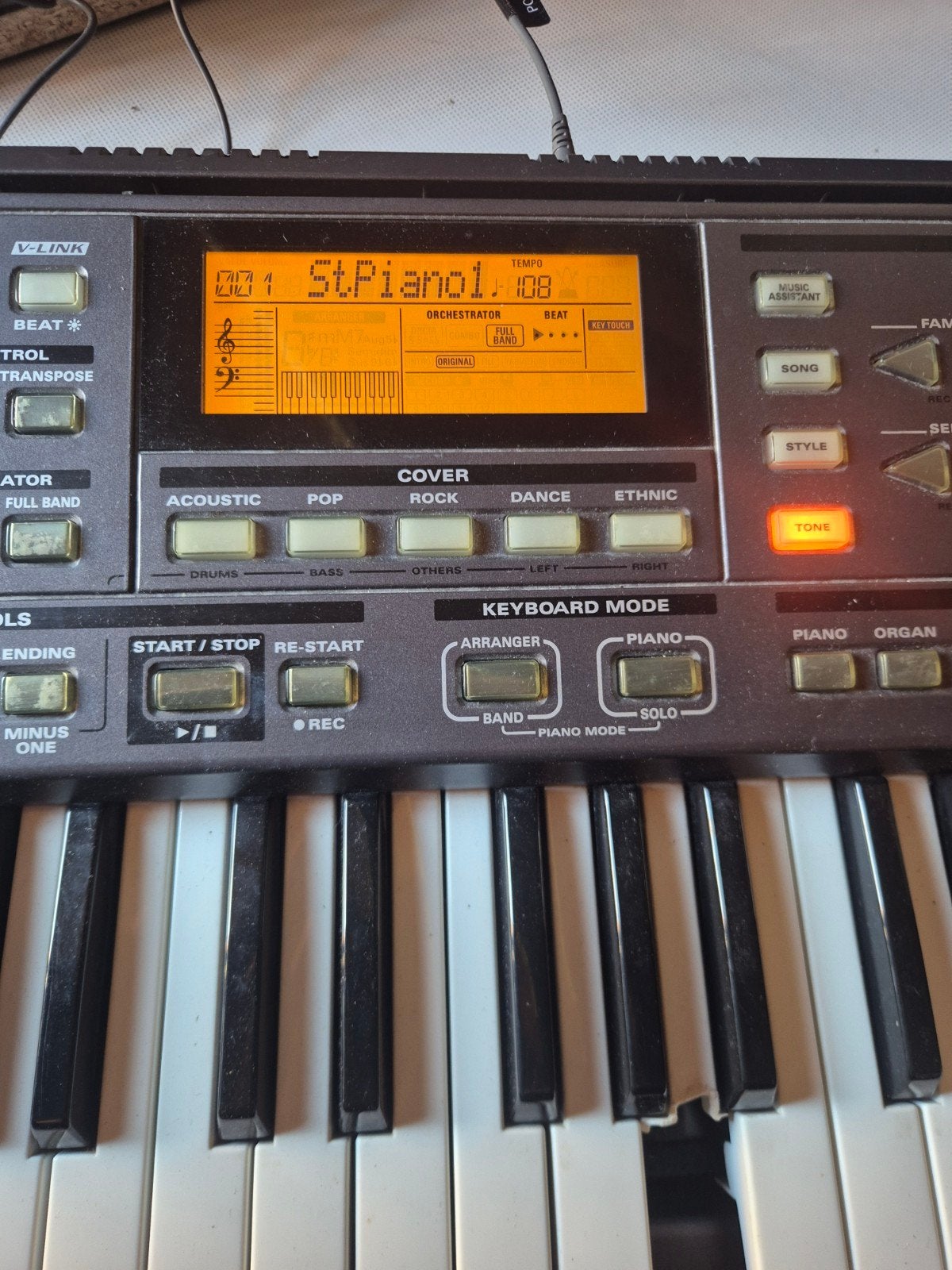 Roland EXR-5s Keyboard - Goede staat, Muziek en Instrumenten, Roland, Midi-aansluiting, Ophalen of Verzenden, 61 toetsen