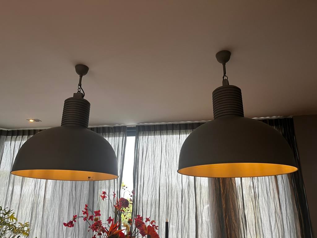 Frezoli lampen, Huis en Inrichting, Ophalen, Zo goed als nieuw, Metaal, 75 cm of meer