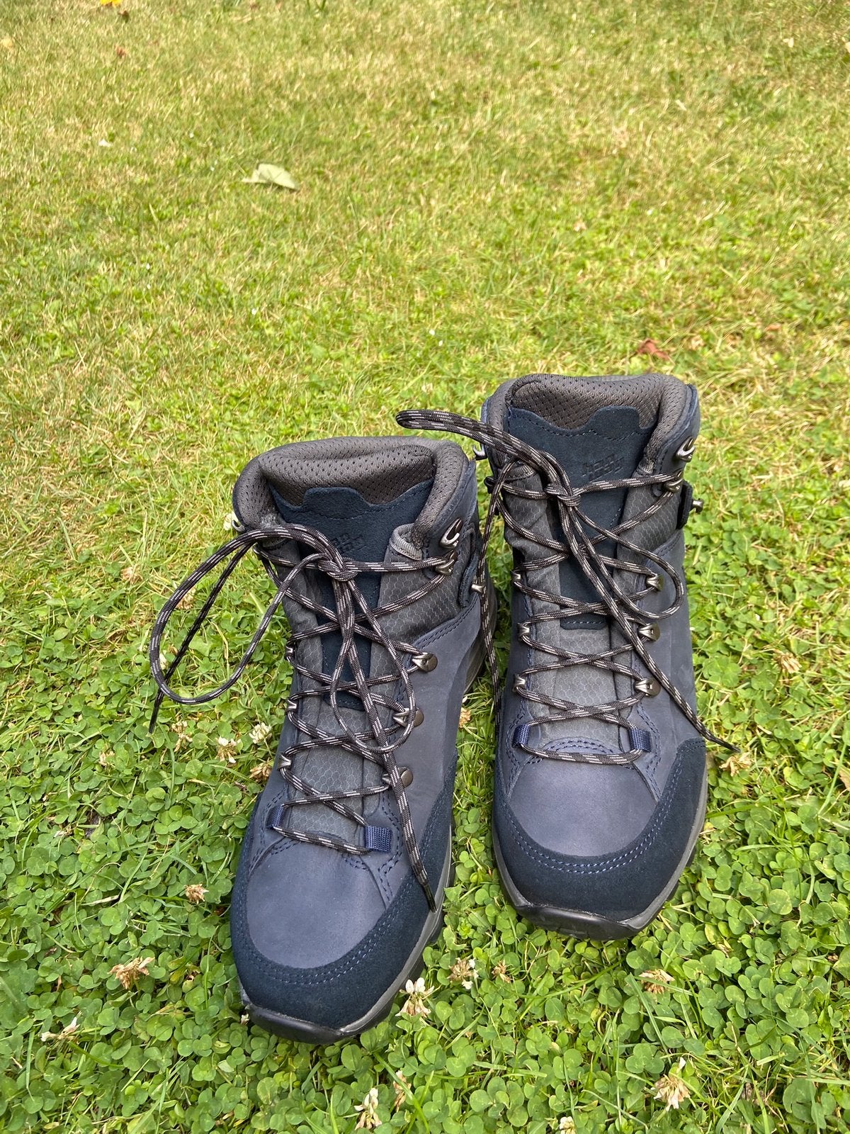 Dames hoge wandelschoenen merk Hanwag maat 40 donkerblauw, Ophalen, Nieuw, Schoenen