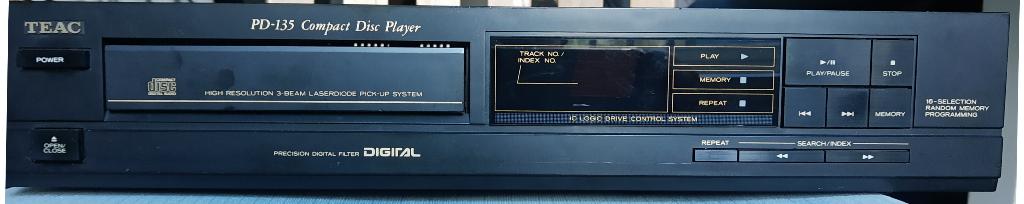 Teac PD-135 CD-speler vintage, Ophalen of Verzenden, Gebruikt, Overige merken