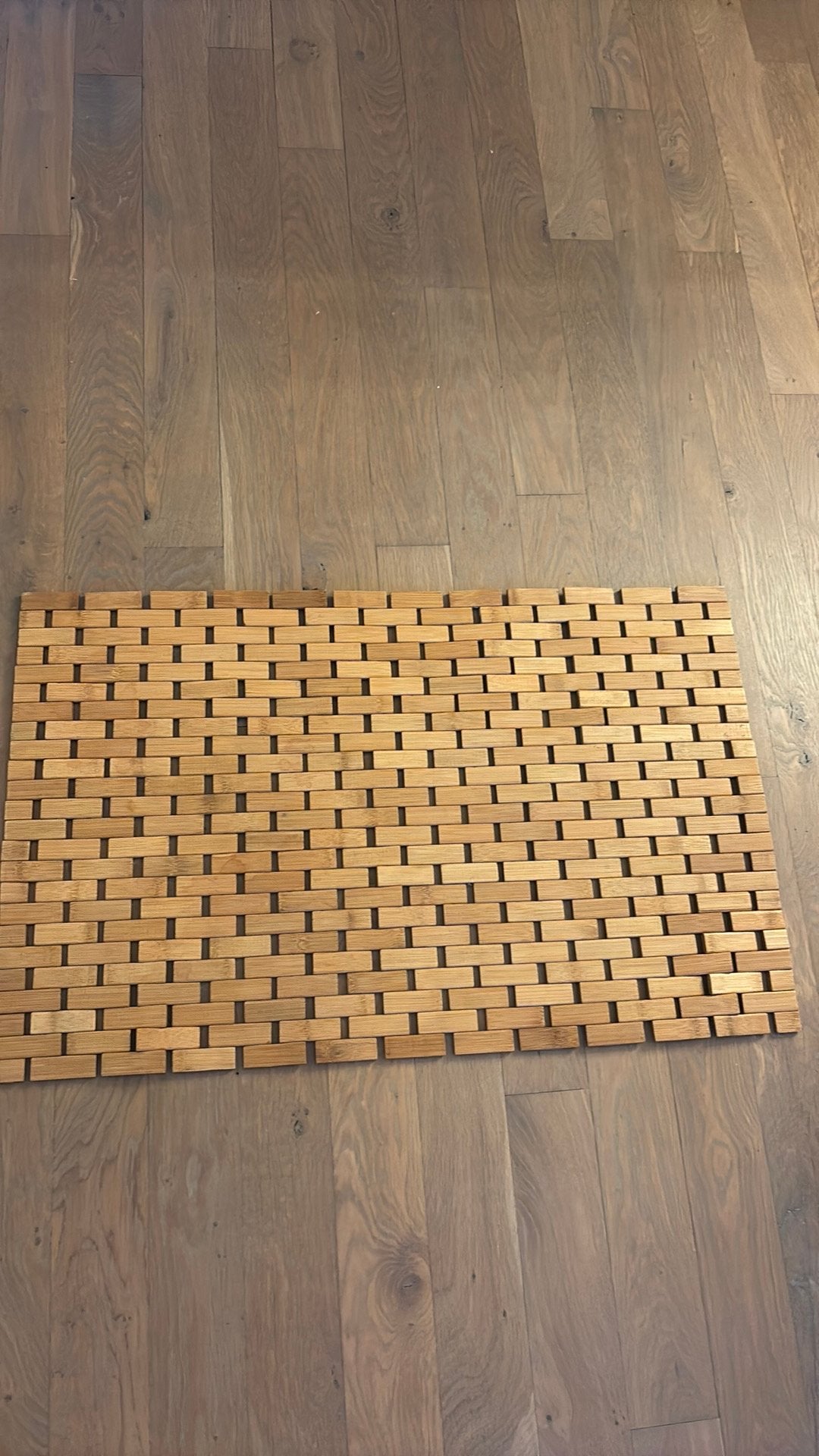 Houten bad mat, Ophalen, Zo goed als nieuw