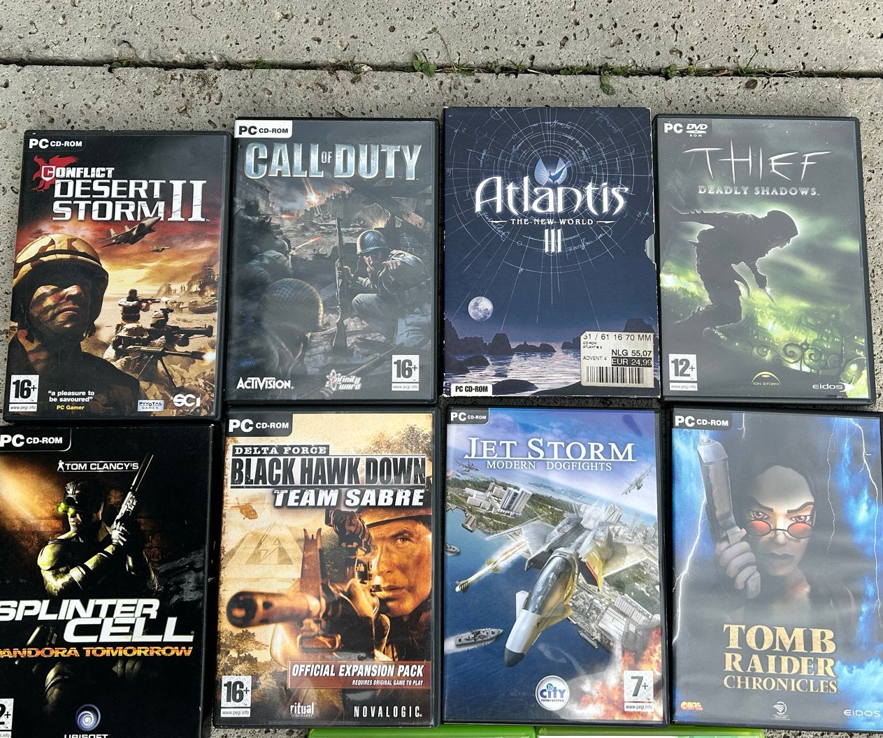 PC CD-ROM Spellen 5 Euro per stuk  - Diverse Titels, Gebruikt, Overige genres, 1 speler, Ophalen of Verzenden