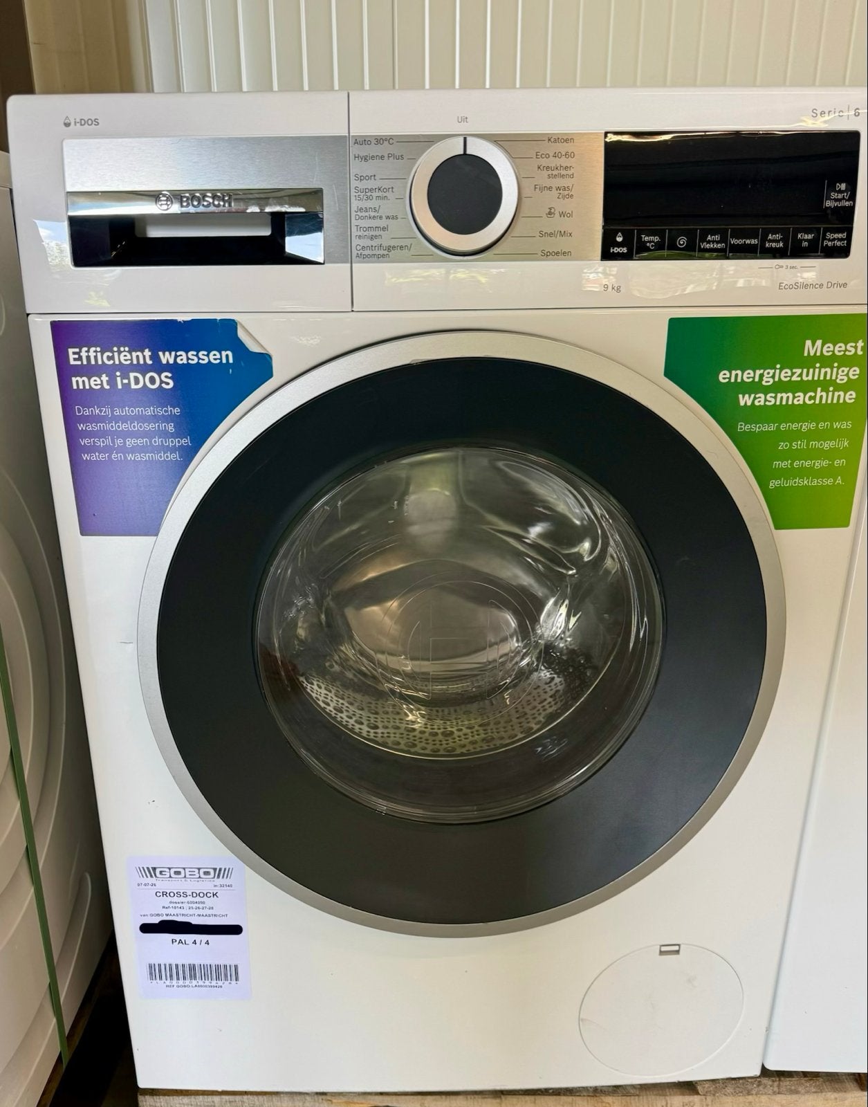 Bosch WGG244A5NL i-DOS Serie 6 Wasmachine - Gereviseerd, Witgoed en Apparatuur, Wasmachines, Ophalen, 1200 tot 1600 toeren, 8 tot 10 kg