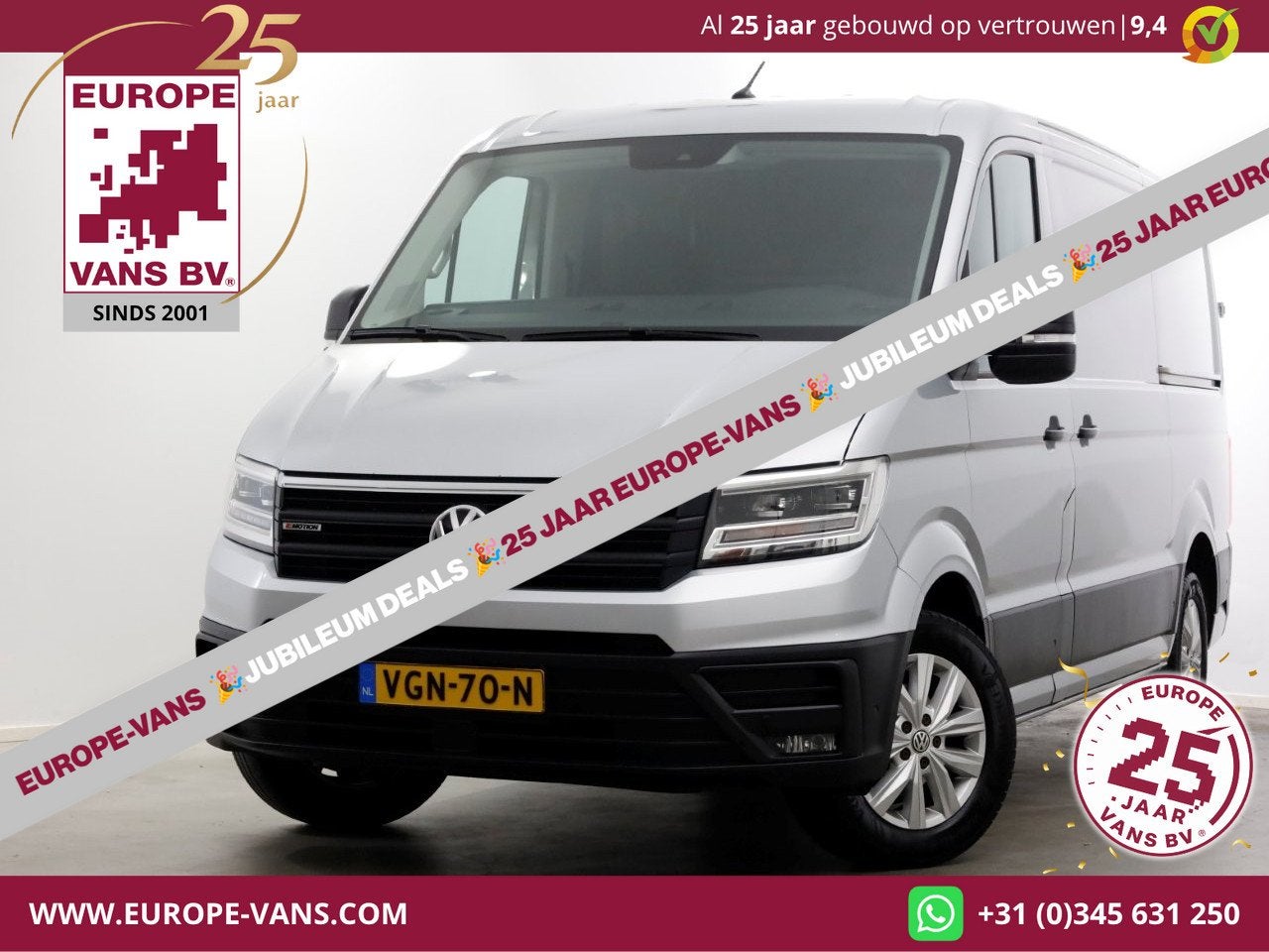 Volkswagen Crafter 35 2.0 TDI 177pk L3H2 (L2H1) DSG-Automaat, Automaat, Gebruikt, Euro 6, 4 cilinders