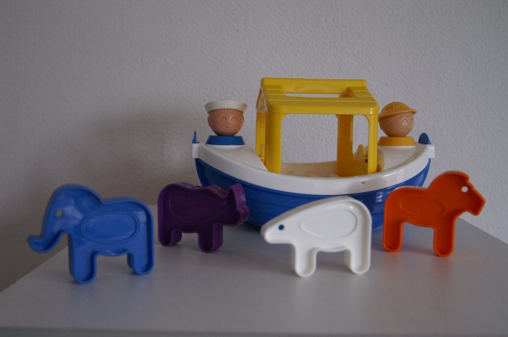 Noah's Ark Tuppertoys, Ophalen of Verzenden, Zo goed als nieuw, Overige typen