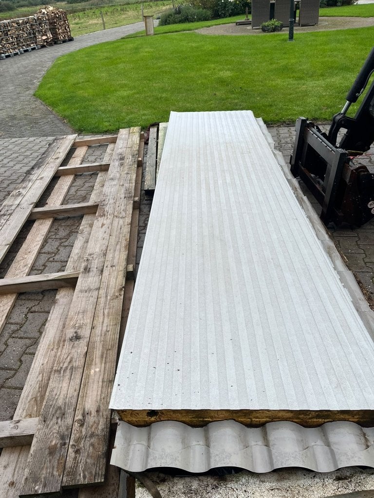 Geisoleerde dakpanplaat, Ophalen, Zo goed als nieuw, Overige materialen, 50 tot 100 mm
