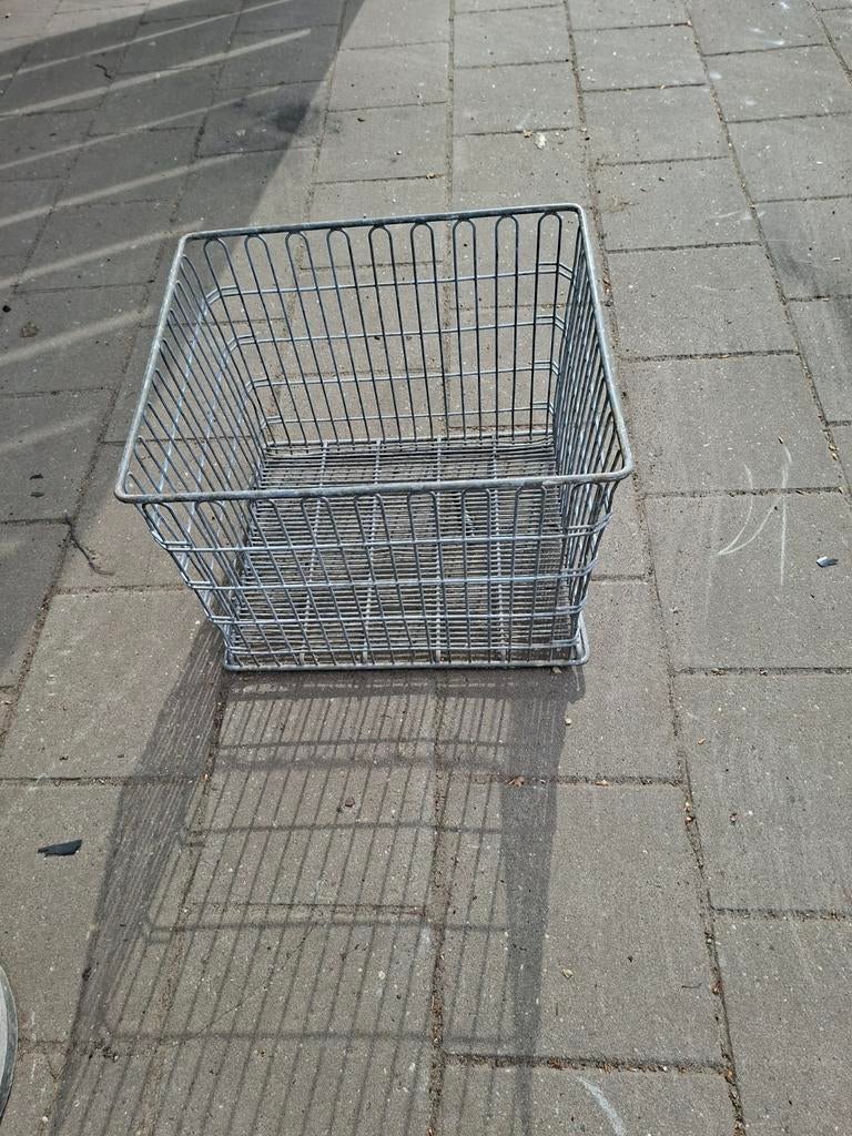 Gegalvaniseerde mand40/50 hoog 40cm bv openhaardhout, Ophalen of Verzenden