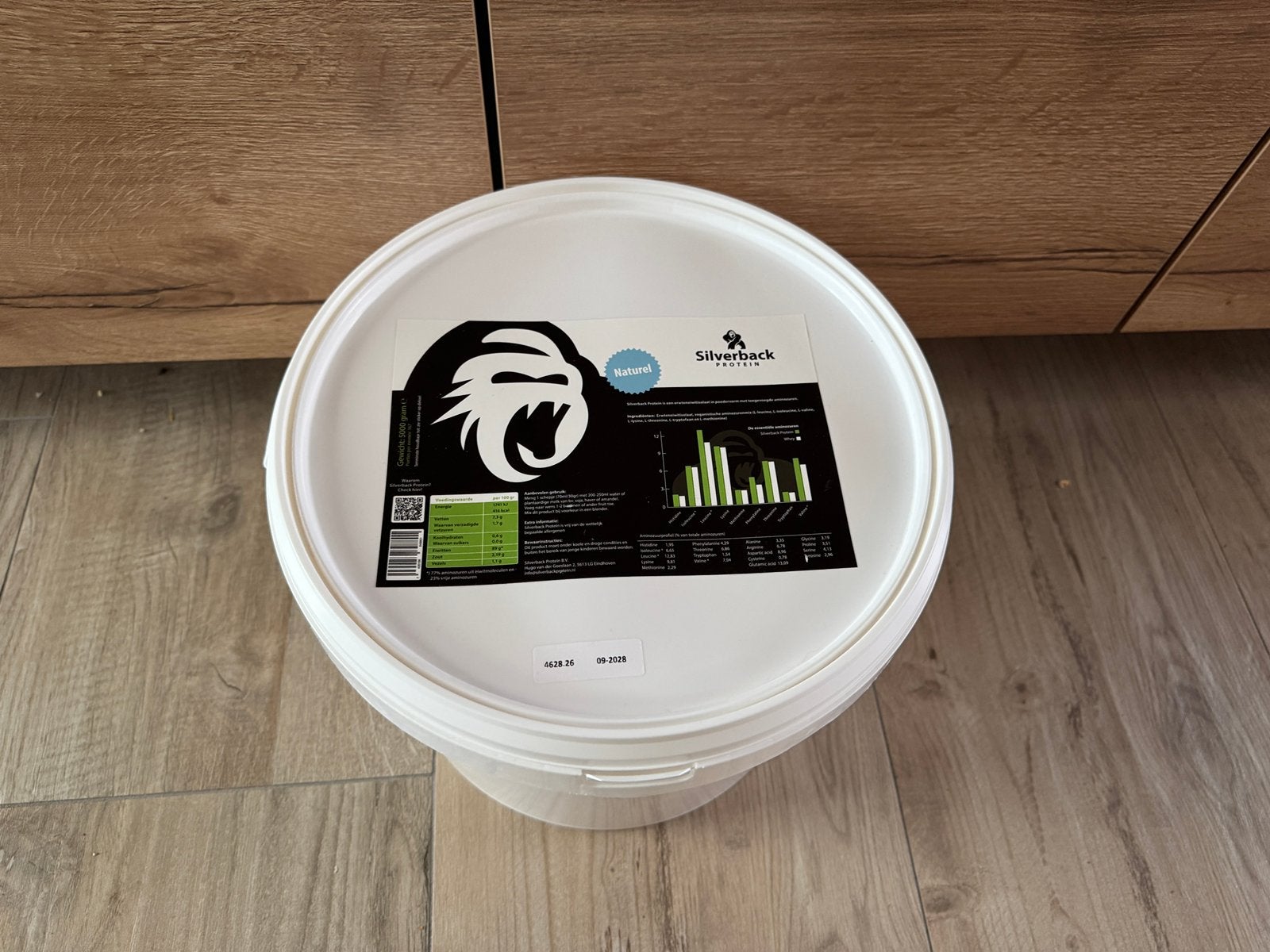 Silverback Protein Whey 5KG Naturel – Eiwitpoeder, Ophalen of Verzenden, Zo goed als nieuw, Poeder of Drank