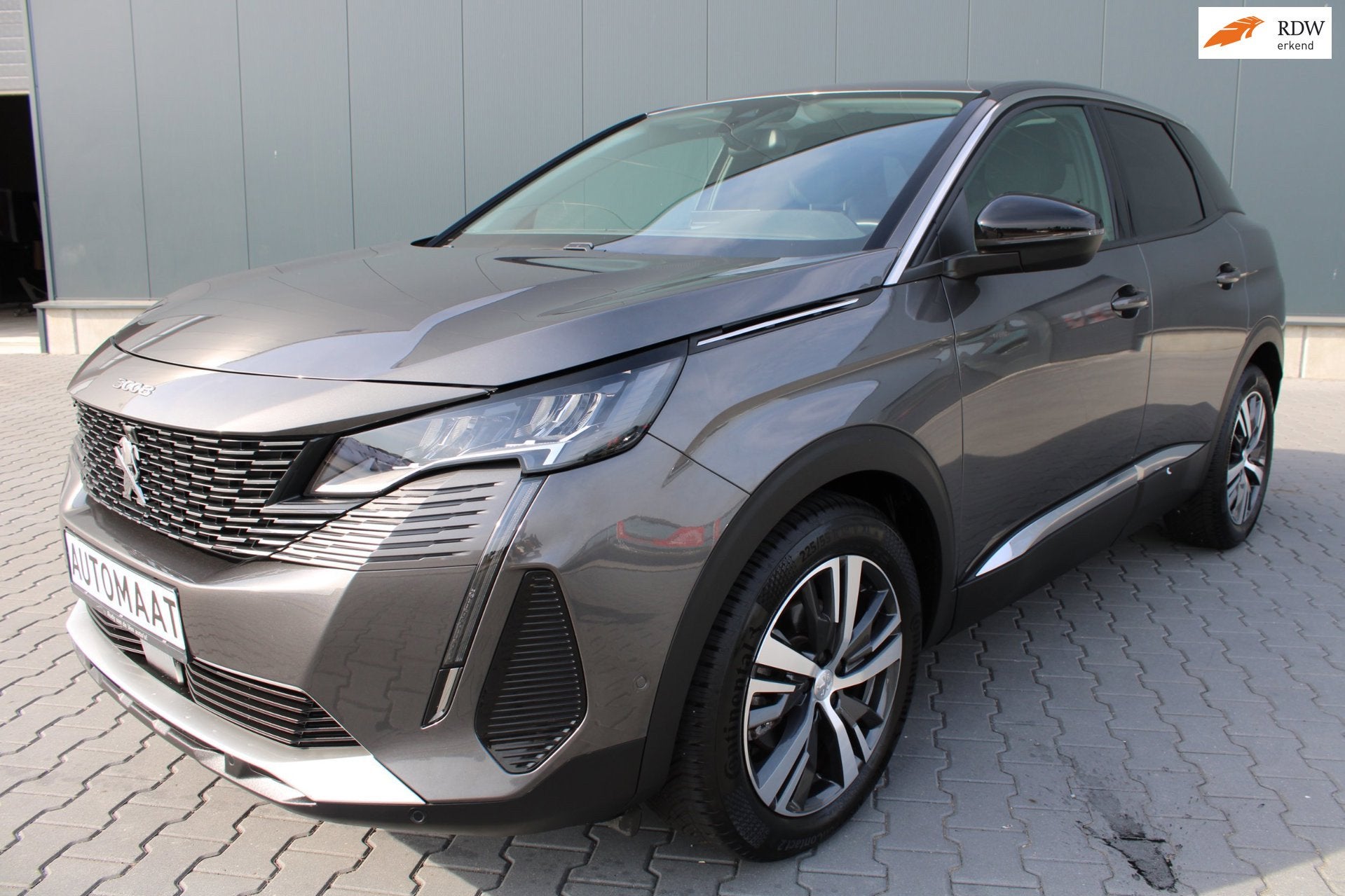 Peugeot 3008 1.2 Allure GT-Pakket Automaat, Auto's, Gebruikt, 1199 cc, Leder en Stof, Origineel Nederlands