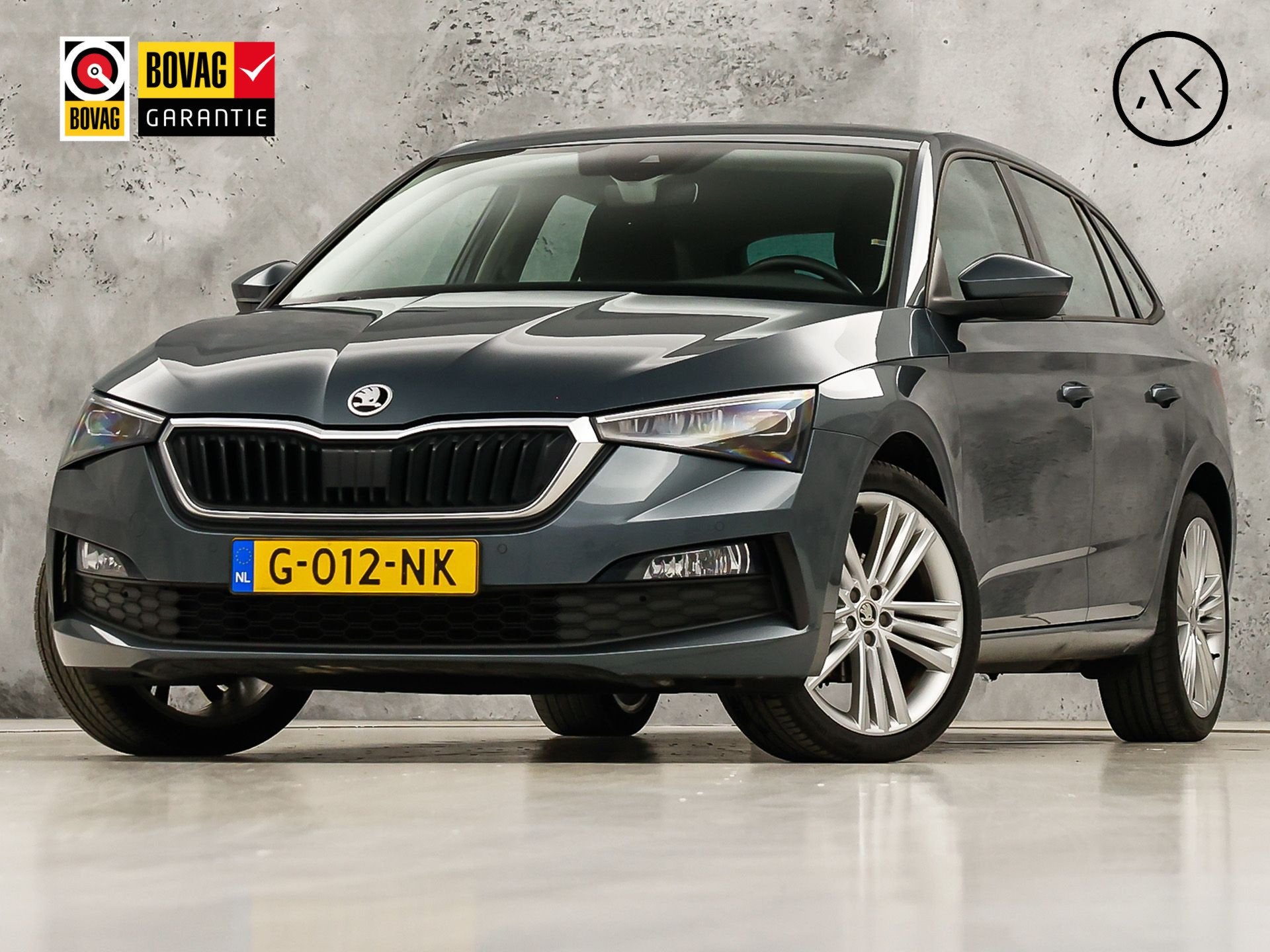 Skoda Scala 1.0 TSI Sport Automaat (VIRTUAL COCKPIT, APPLE C, 12 maanden, Gebruikt, Verwarmde buitenspiegels, 49 €/maand