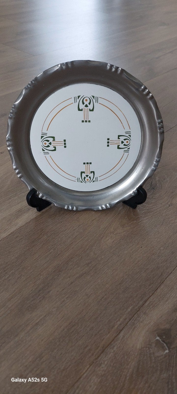 Antiek wandbord, Ophalen
