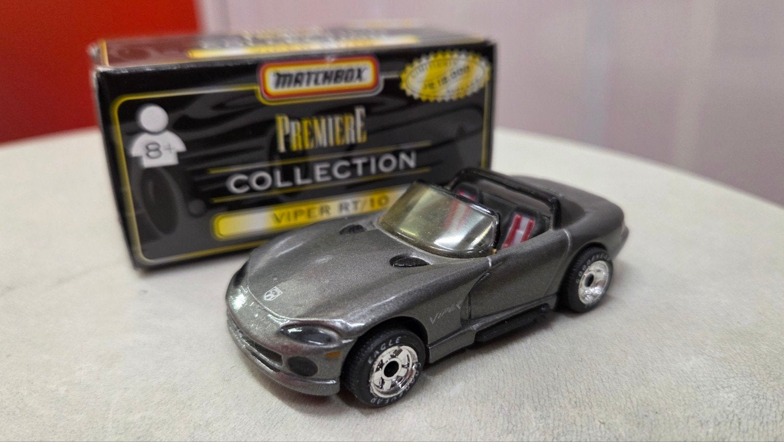 Matchbox Premiere Collection Dodge Viper RT/10, Ophalen of Verzenden, Zo goed als nieuw, Auto
