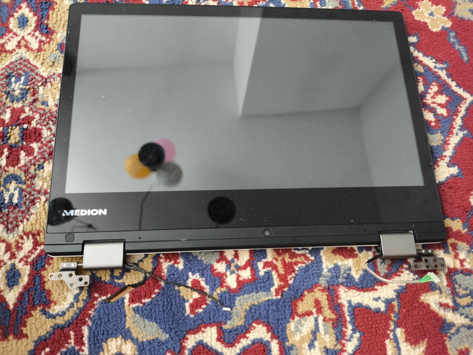 Medion laptop onderdelen: scherm, batterij en moderbord, Computers en Software, Gebruikt, 10 inch of minder, Medion, Met touchscreen