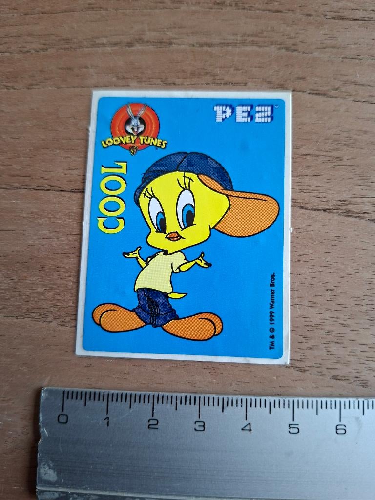 Sticker tweety, Ophalen of Verzenden, Zo goed als nieuw, Strip of Tekenfilm