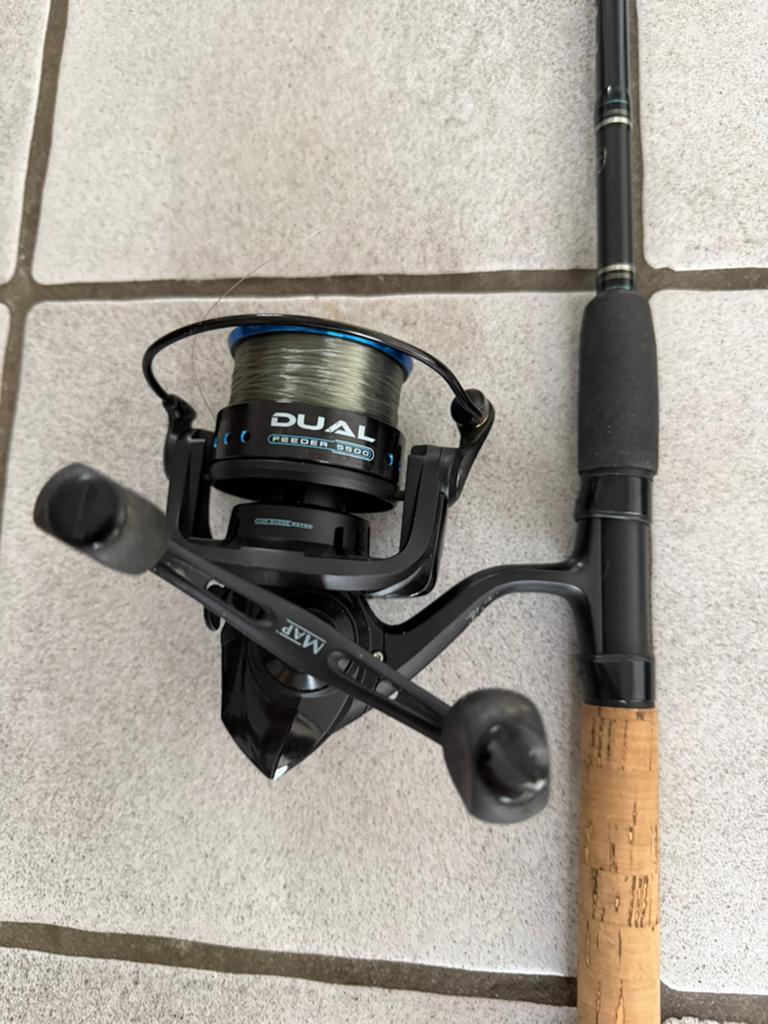 Feederhengel shimano preston hardcase, Watersport en Boten, Ophalen of Verzenden