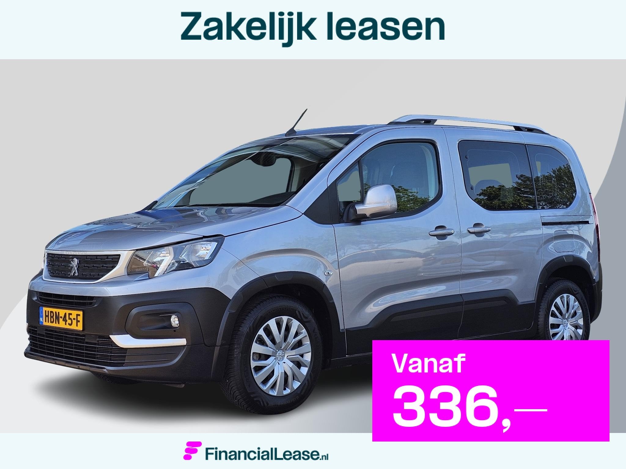 Peugeot Rifter 1.2 Allure automaat | Hoge instap | Ruim en p, Stof, Gebruikt, Euro 6, 1199 cc