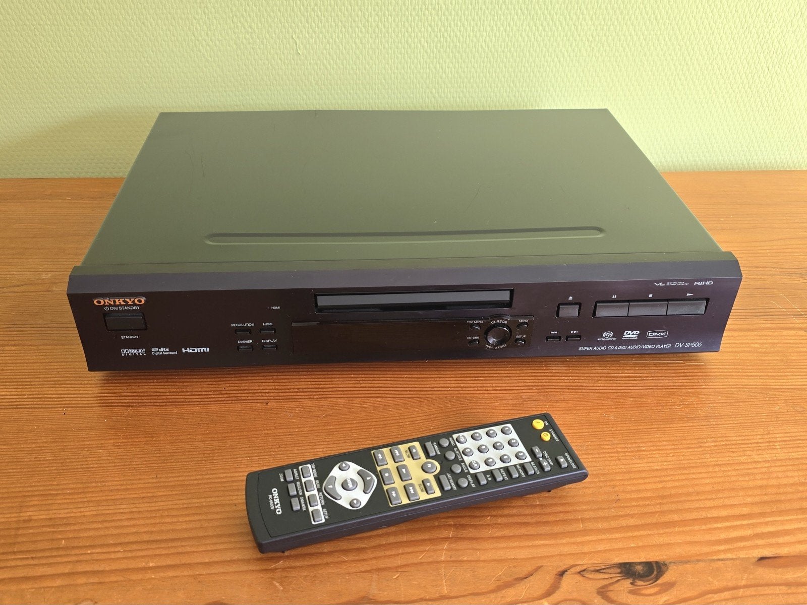 Onkyo DV-SP506 DVD / SACD / CD speler | HDMI, Ophalen of Verzenden, Zo goed als nieuw, Dvd-speler, Overige merken