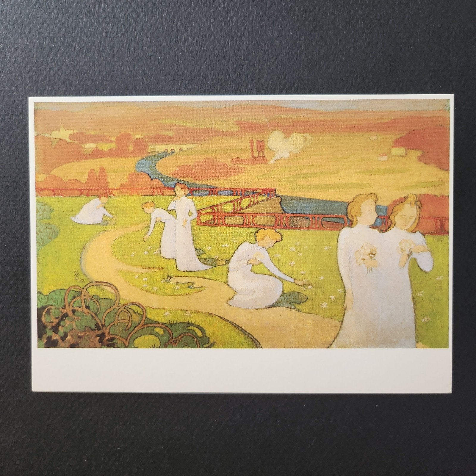 A1 Kunstkaart Maurice Denis - April, 1892, Verzenden, 1980 tot heden, Ongelopen, Cultuur en Media