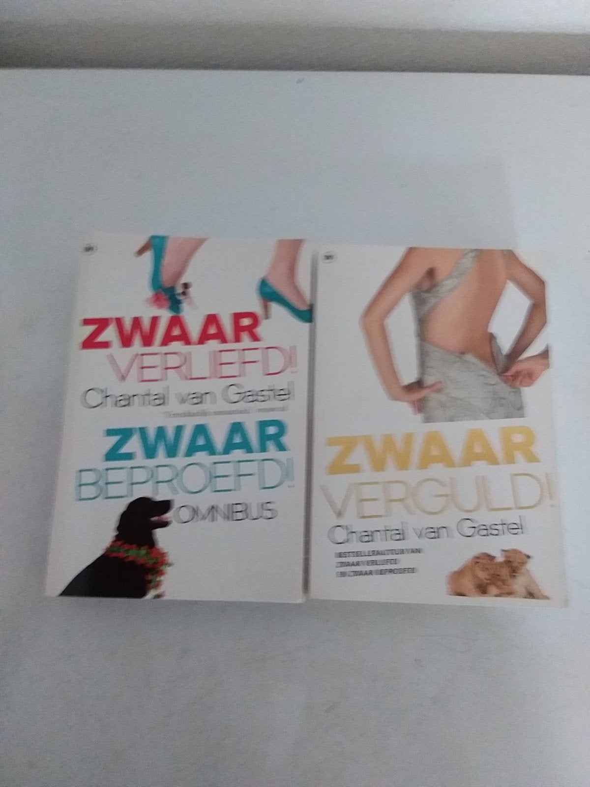 Chantal van Gastel - Zwaar Verliefd! & Zwaar Verguld!, Ophalen of Verzenden, Gelezen, Chantal van Gastel, Nederland