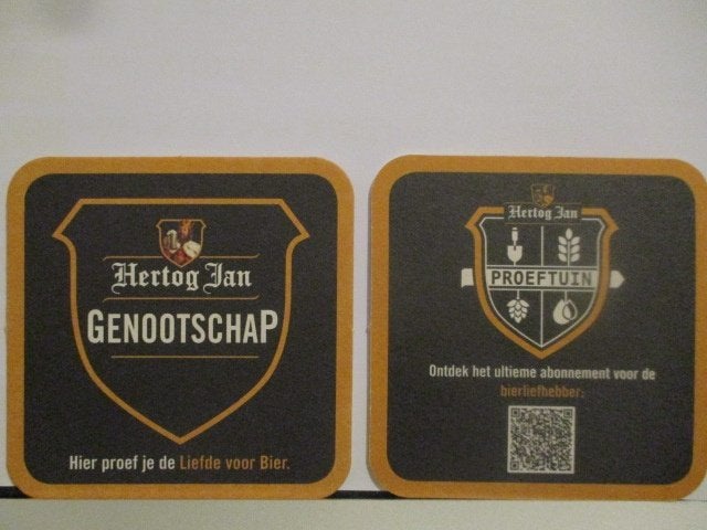 bierviltje Hertog Jan 20-9, Ophalen of Verzenden, Nieuw, Viltje(s), Hertog Jan