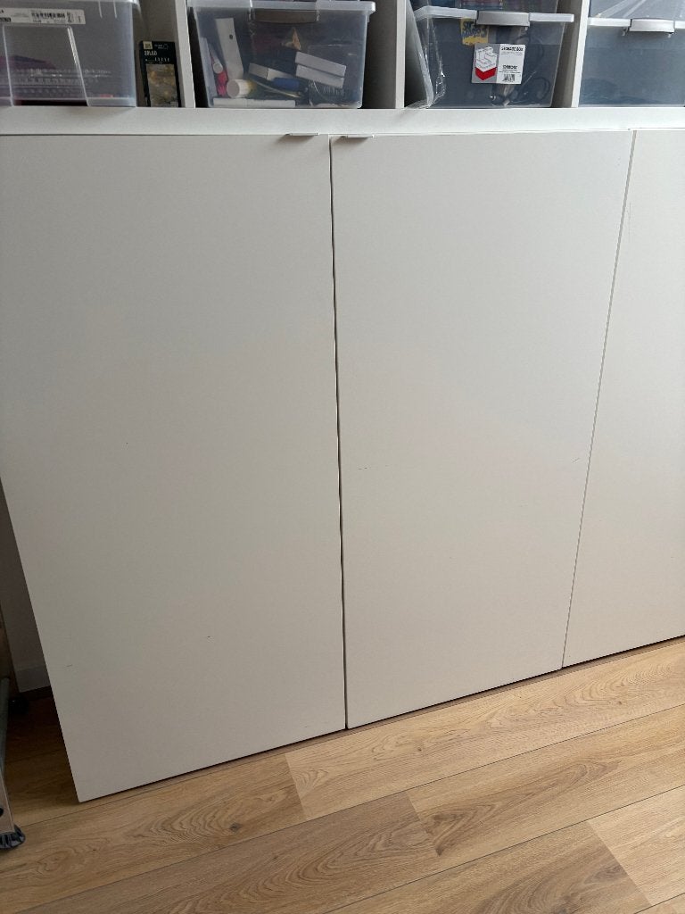 IKEA BESTA archiefkast met uittrekbare laden, Ophalen, Gebruikt, 100 tot 150 cm, 100 tot 150 cm