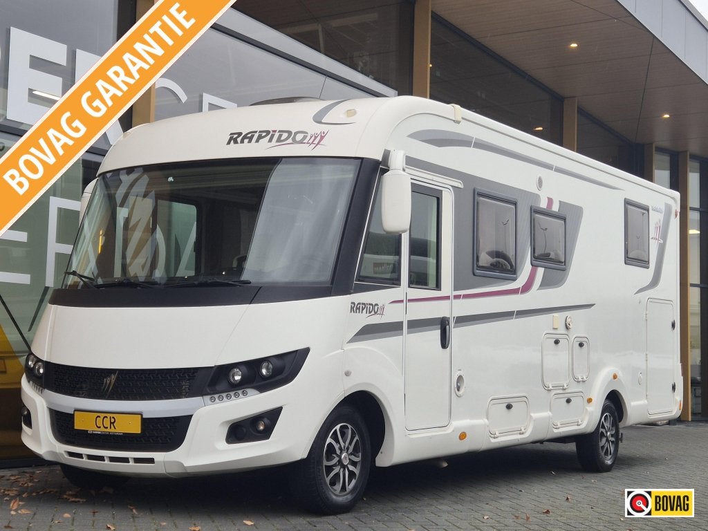 Rapido 8096 DF Premium Edition, Caravans en Kamperen, Integraal, Luifel, Fiat, Bedrijf