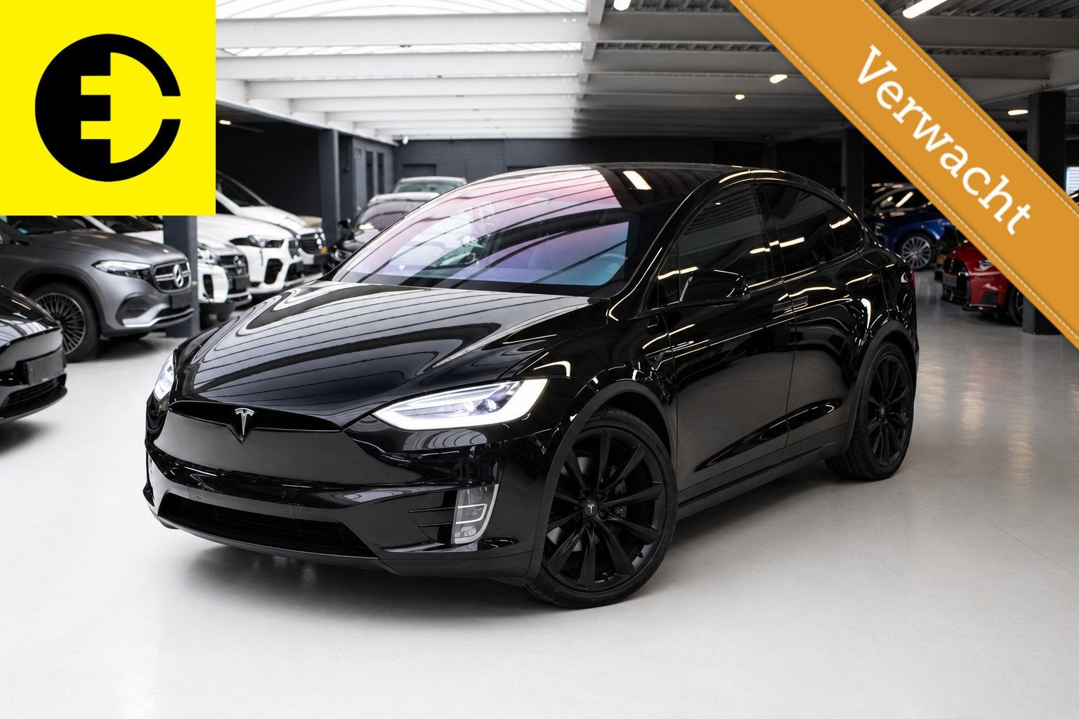 Tesla Model X 100D | SOH 87,5% | Luchtvering | CCS | Trekhaa, Auto's, Model X, Gebruikt, 2433 kg, 137 €/maand