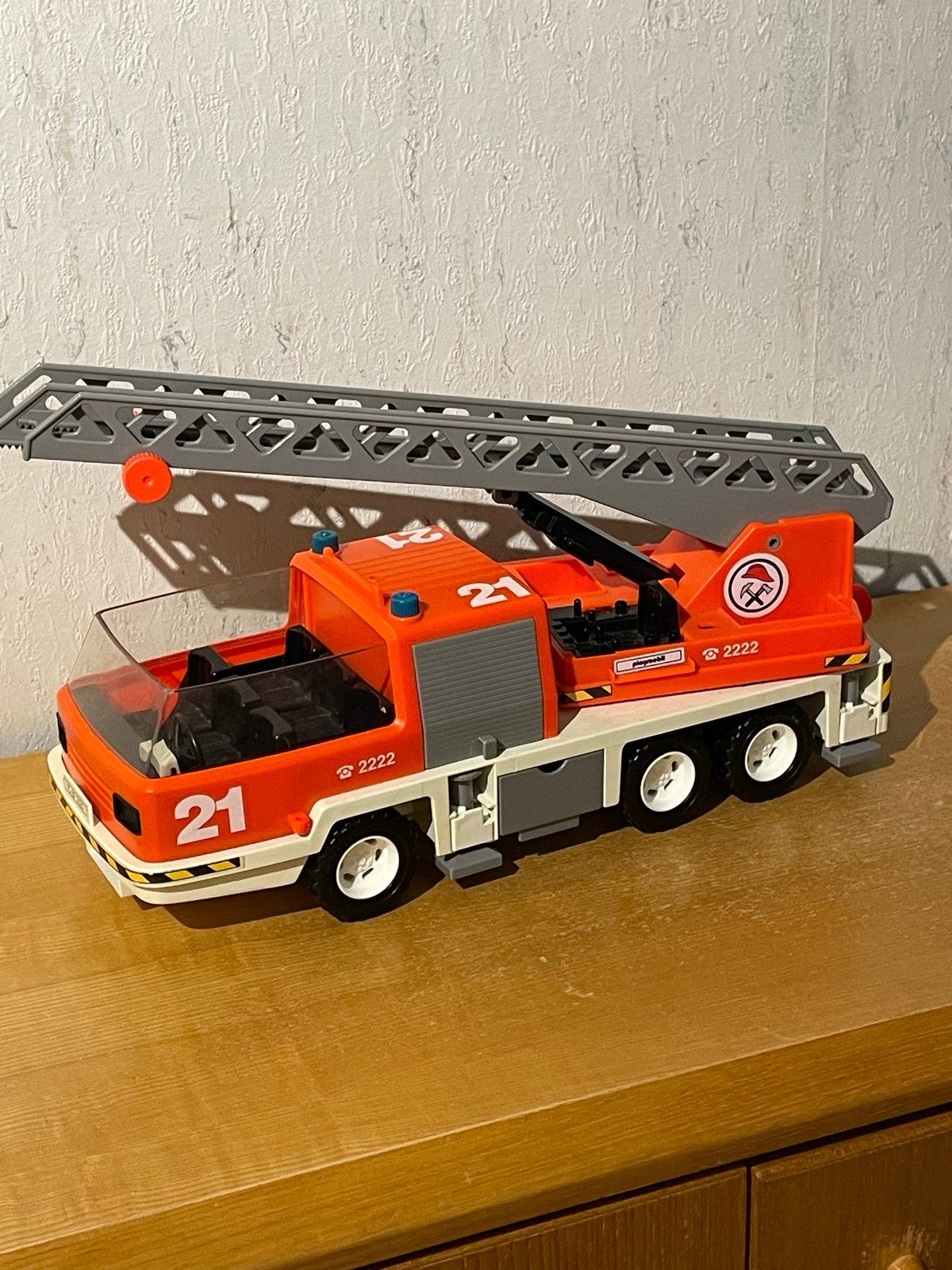 Playmobil Brandweer Ladderwagen Vintage met Accessoires, Kinderen en Baby's, Speelgoed | Playmobil, Ophalen of Verzenden, Gebruikt