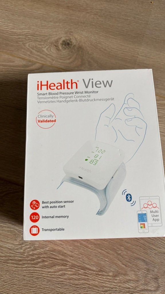 Ihealth View bloeddruk meter, Ophalen of Verzenden, Zo goed als nieuw