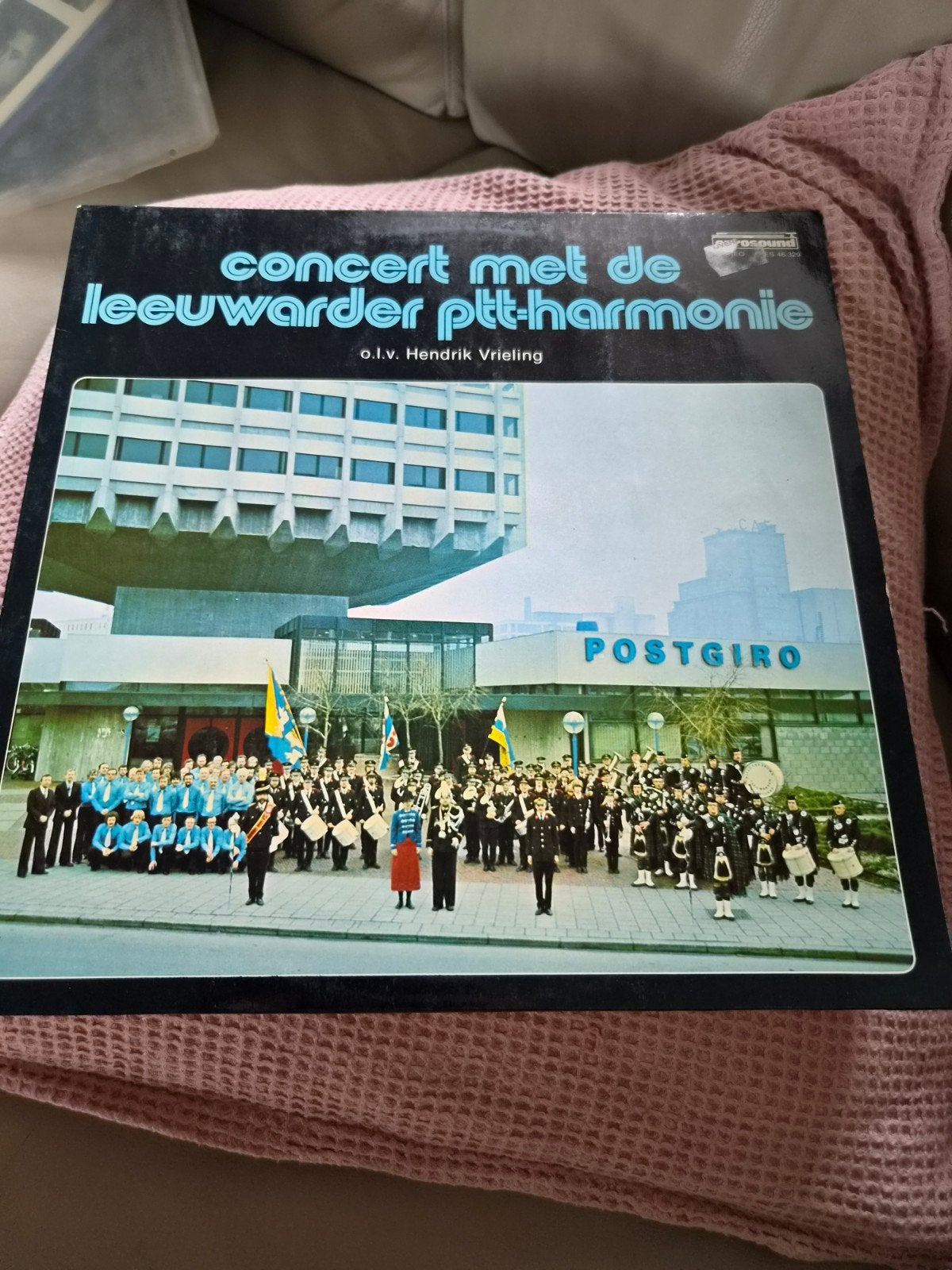 Leeuwarden PTT Harmonie  Hendrik Vrieling, Cd's en Dvd's, LP, Gebruikt, Ophalen of Verzenden, Levenslied of Smartlap