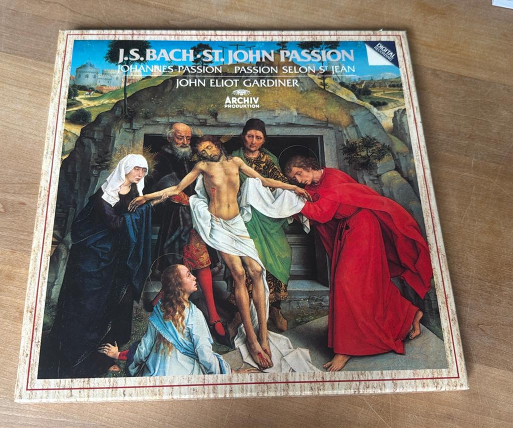 JS Bach ST. John Passion, Overige formaten, Ophalen of Verzenden, Zo goed als nieuw, Barok