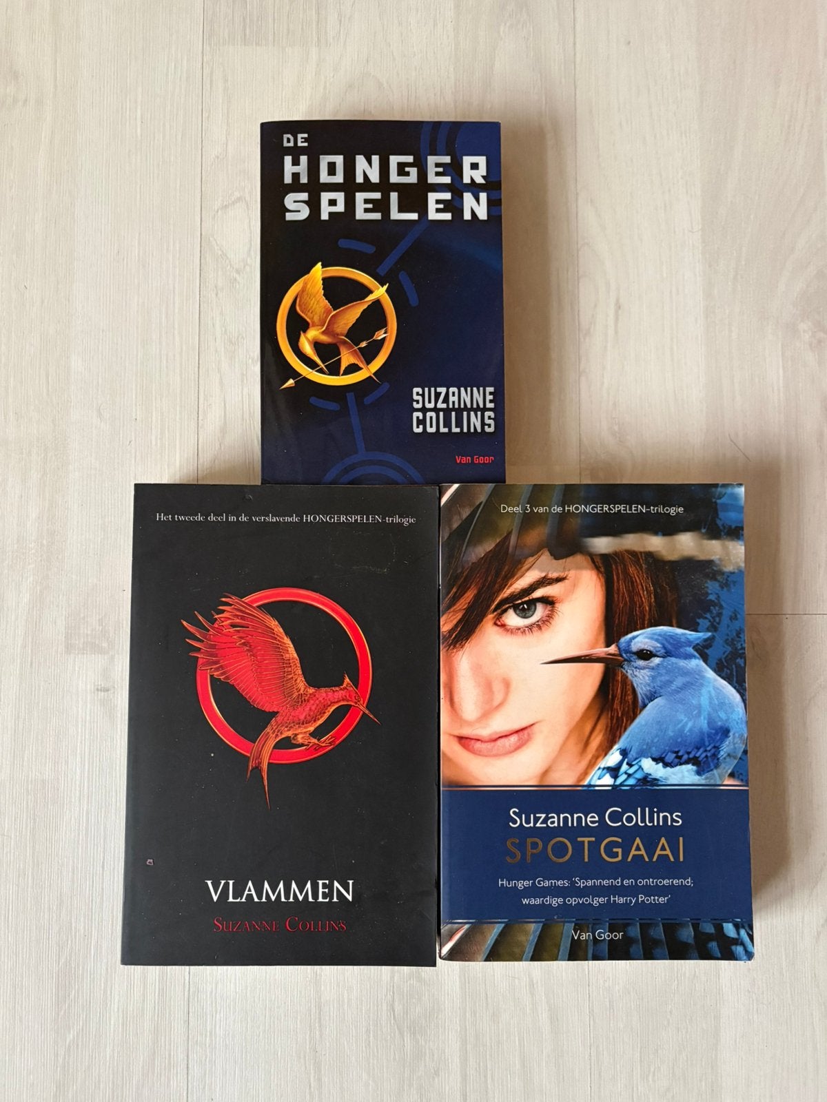 The Hunger Games trilogie boeken, Boeken, Ophalen, Zo goed als nieuw