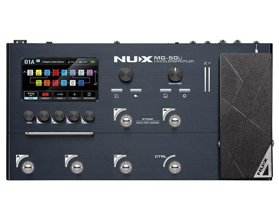 NUX MG-50Li Shadow Mist oplaadbare multi-effects processor, ., Overige typen, Nieuw, Ophalen of Verzenden