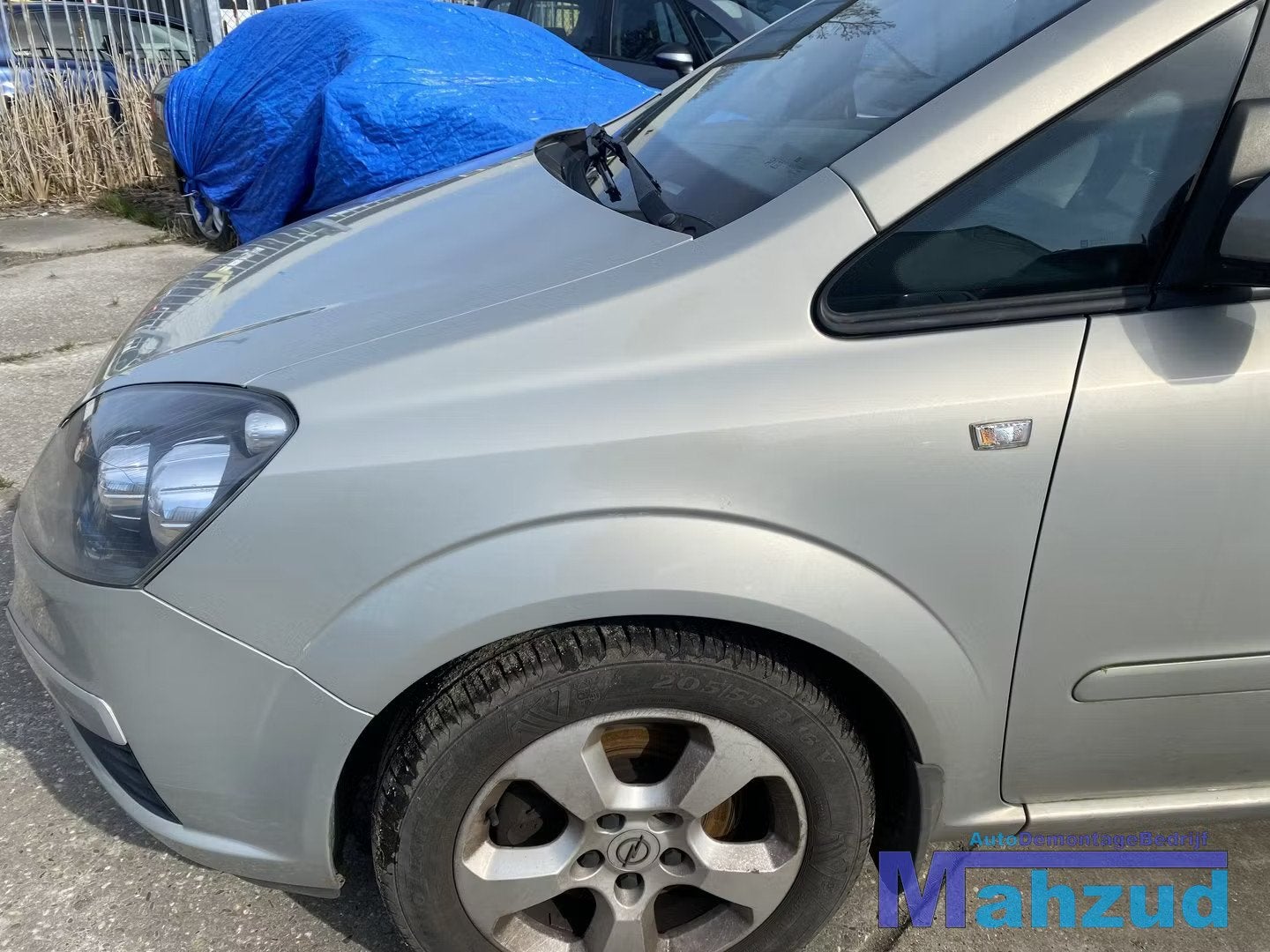 OPEL ZAFIRA B beige 167 Links scherm voorscherm 2005-2012, Gebruikt, Opel Automobile GmbH, Ophalen of Verzenden, Kontakt@opel-infoservice.de