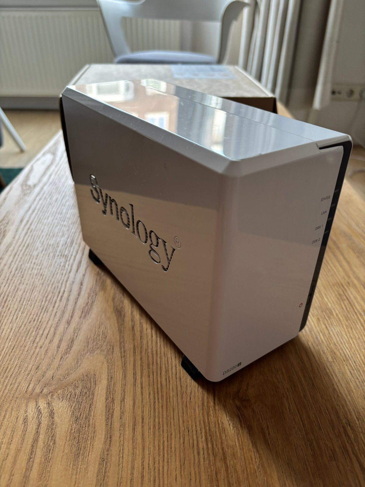 Synology DS220j, Ophalen, Gebruikt