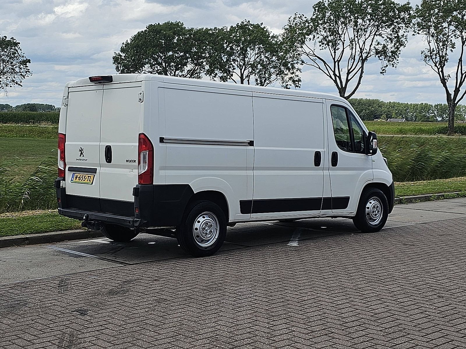 PEUGEOT BOXER 2.0, Auto's, Bestelauto's, Gebruikt, Euro 6, Elektrische buitenspiegels, Te koop