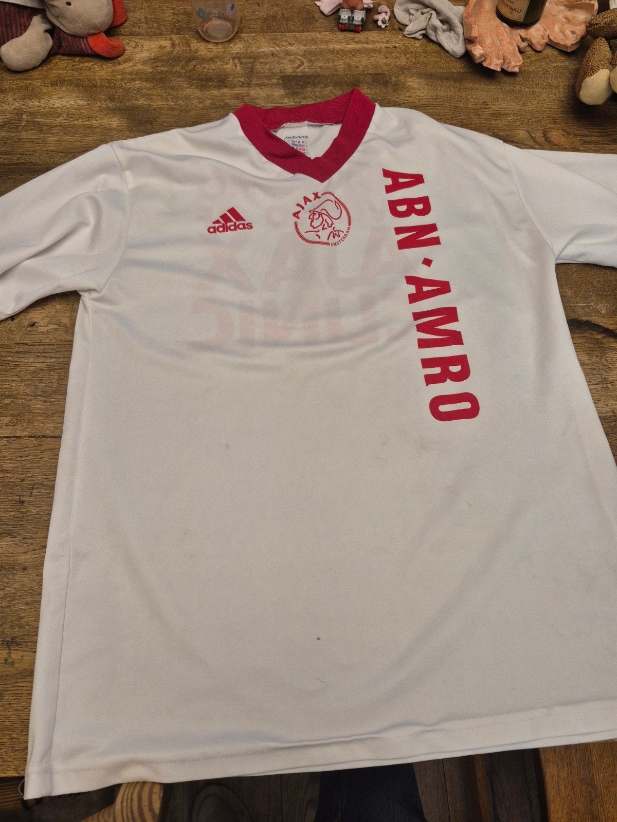 Ajax Clinic ABN AMRO Voetbalshirt Maat M, Maat M, Ophalen of Verzenden, Gebruikt, Shirt