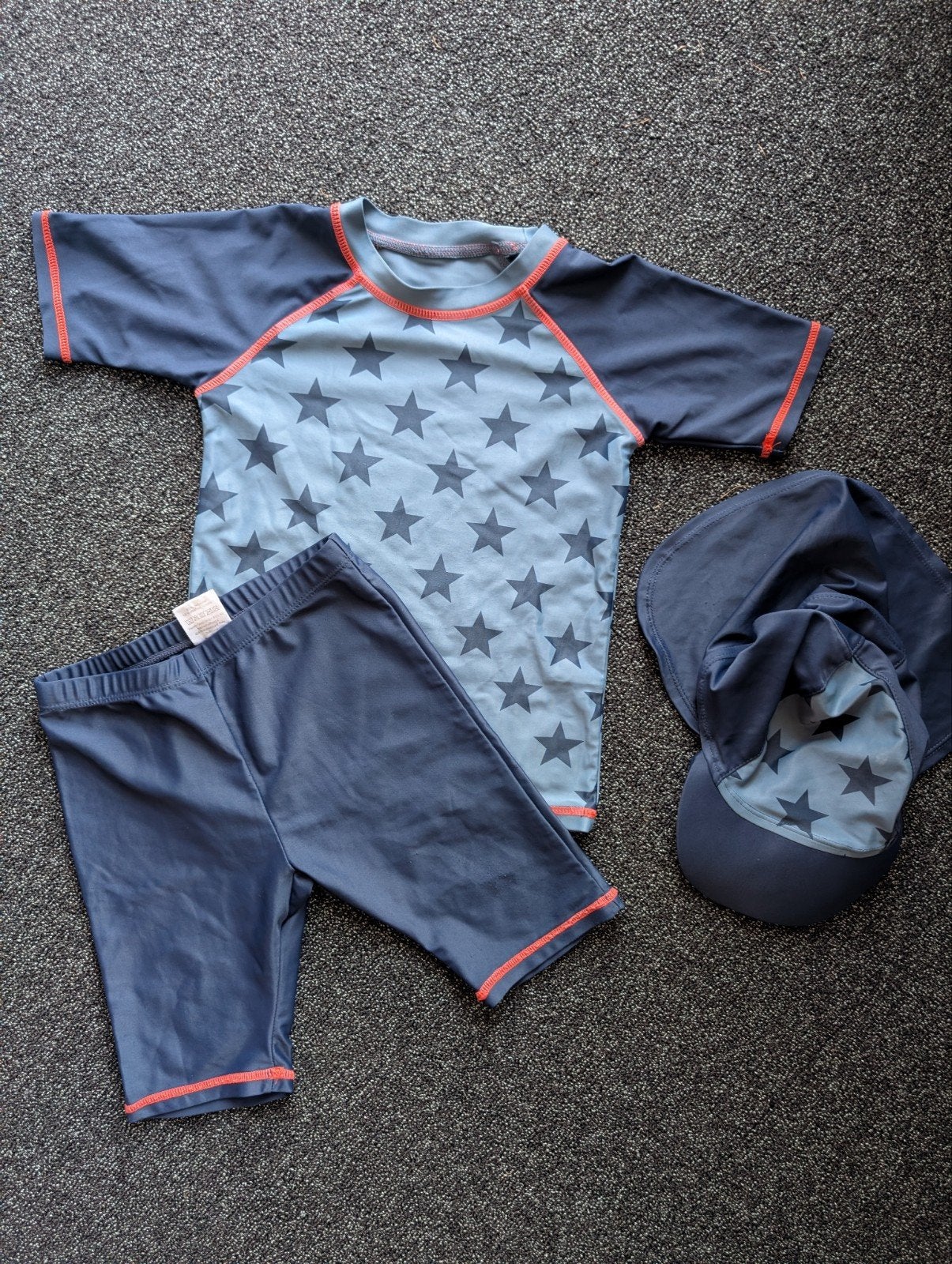 UV-zwemkleding set Poco Piano maat 98/104, Gebruikt, Maat 98, UV-zwemkleding, Jongen of Meisje