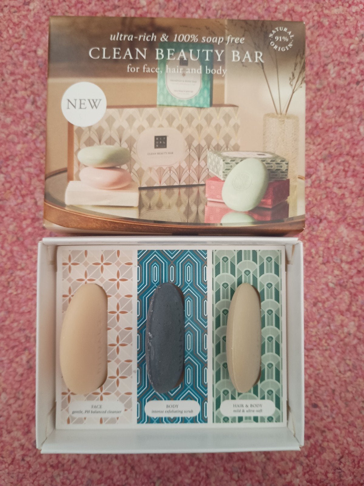 Nieuwe Rituals Clean Beauty Bar Set, Ophalen of Verzenden, Nieuw, Bad & Douche