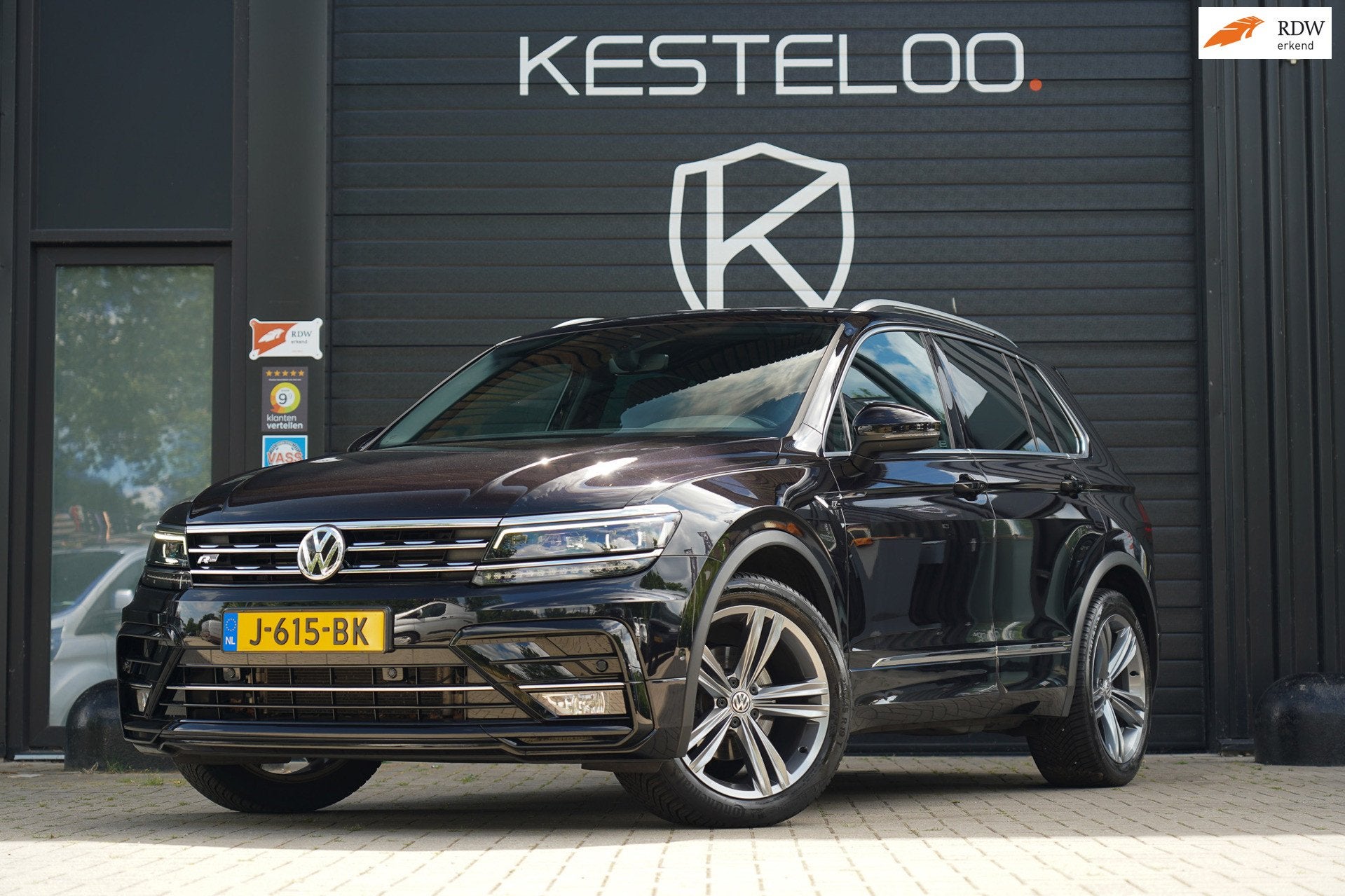 Volkswagen Tiguan 1.5 TSI ACT R LINE HIGH BUSINESS NEDERLAND, 4 cilinders, 150 pk, Zwart, Origineel Nederlands