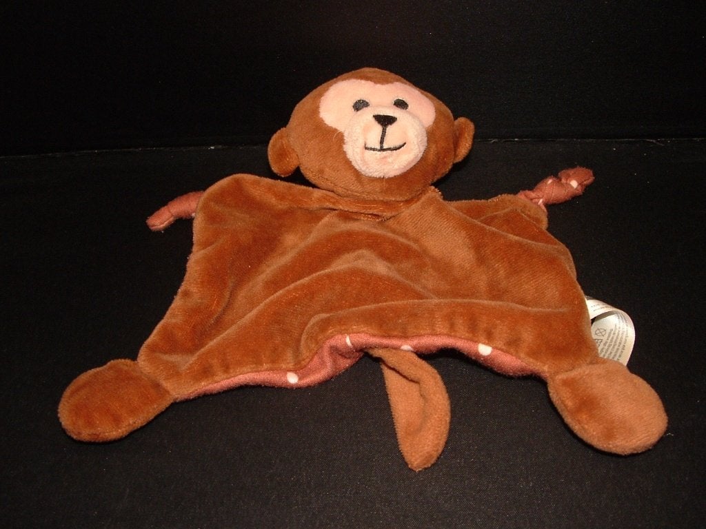 HEMA AAP KNUFFELDOEK VELOURS BRUIN MET VELOURS, Verzenden, Nieuw, Overige typen