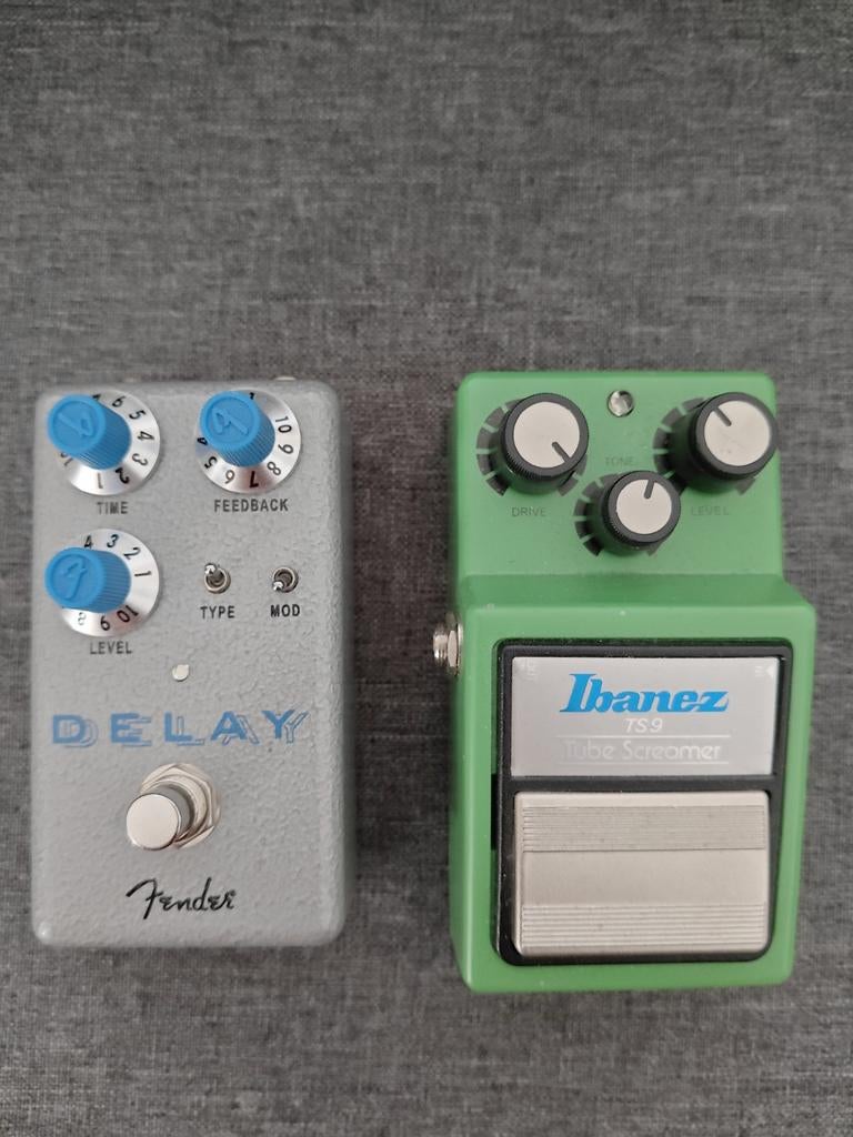 Ibanez Tubescreamer/Fender Delay/Cry Baby mini-wah, Muziek en Instrumenten, Effecten, Ophalen of Verzenden, Gebruikt, Delay of Echo