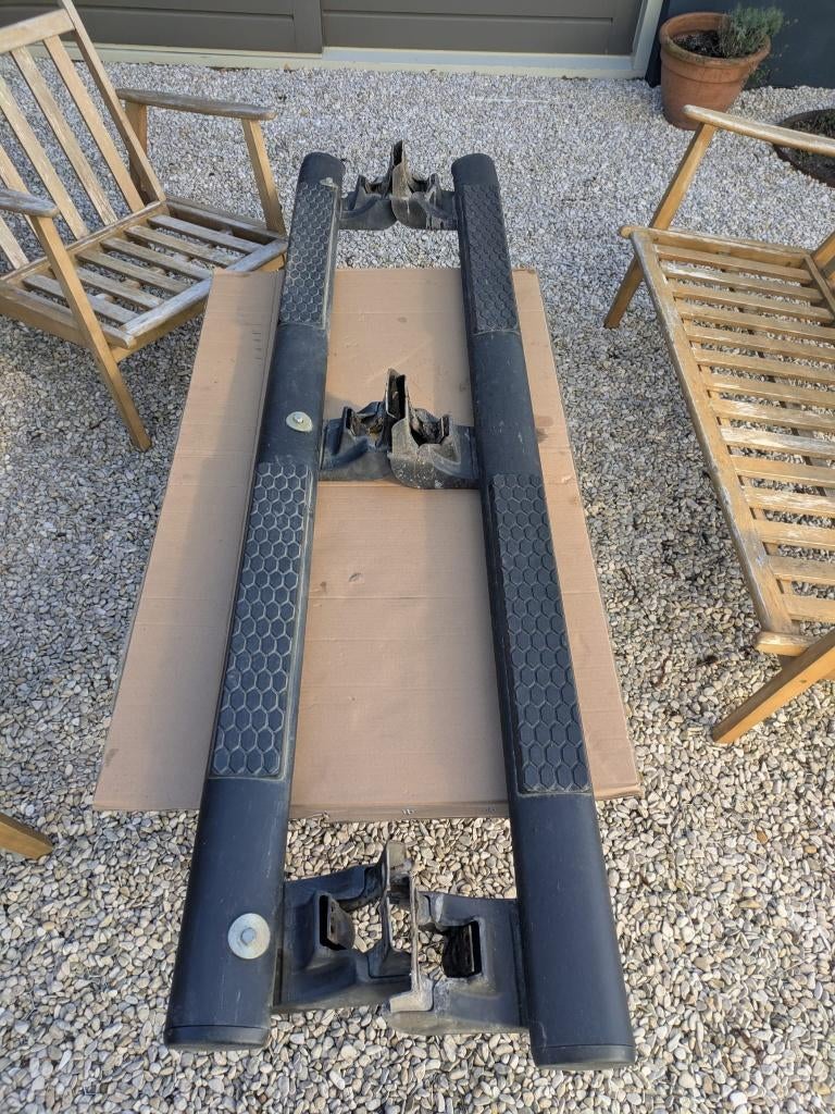 Dodge Ram Sidebars Treeplanken Set Links Rechts Zwart, Auto-onderdelen, Sidebars, Ophalen, Gebruikt
