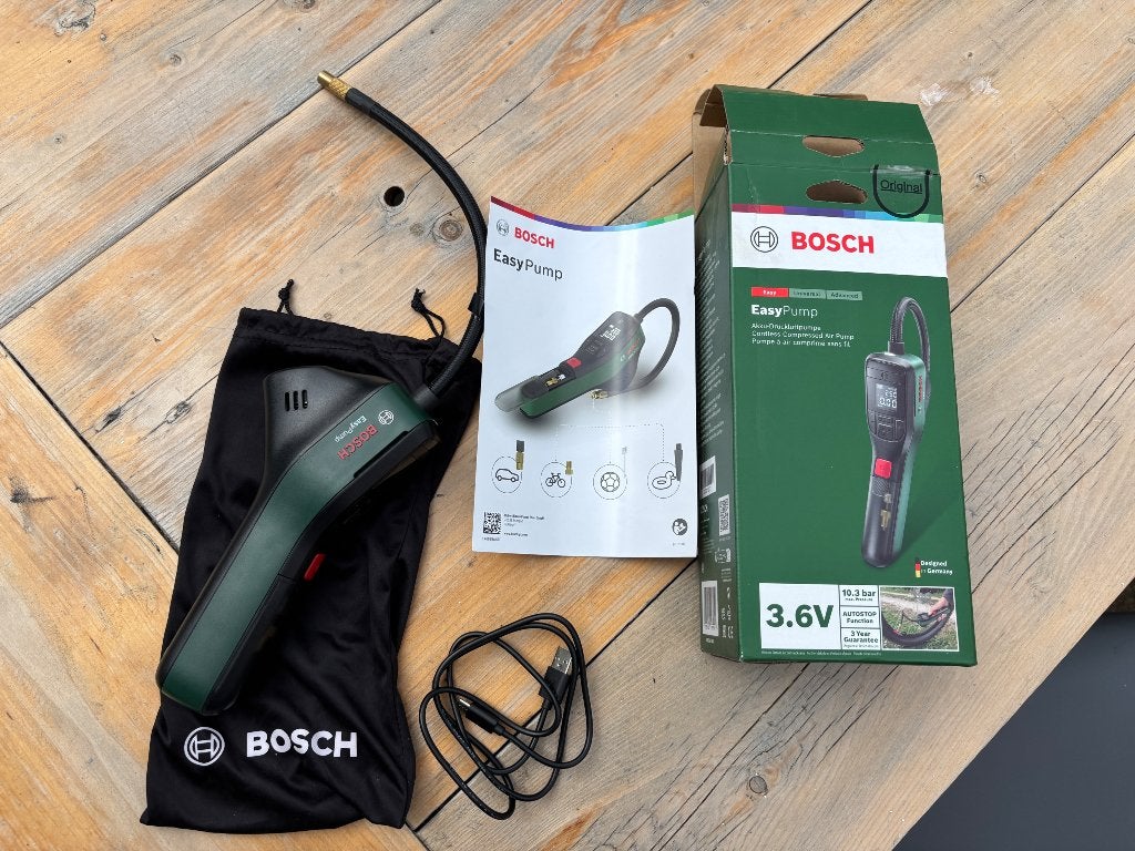 Bosch EasyPump 3.6v, Ophalen, Zo goed als nieuw, Elektrisch