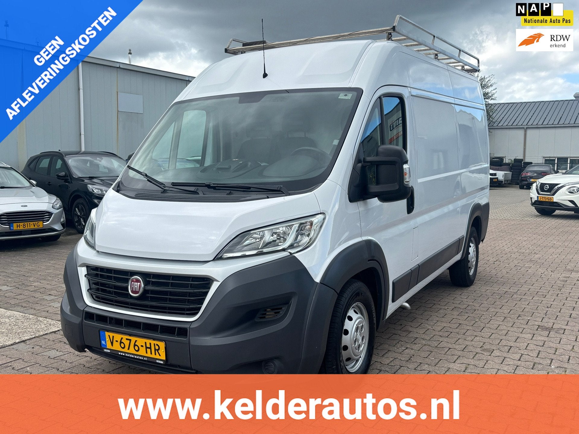 Fiat Ducato 35H 3.0 Natural Power L2H2 Navi | Clima | Cruise, Auto's, Bestelauto's, Voorwielaandrijving, Gebruikt, 4 cilinders